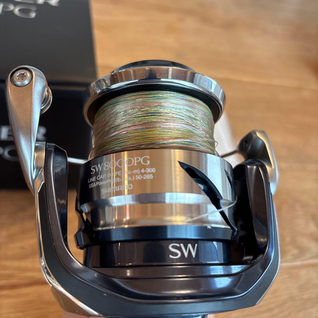 SHIMANO TWIN POWER SW8000PG スピニングリール