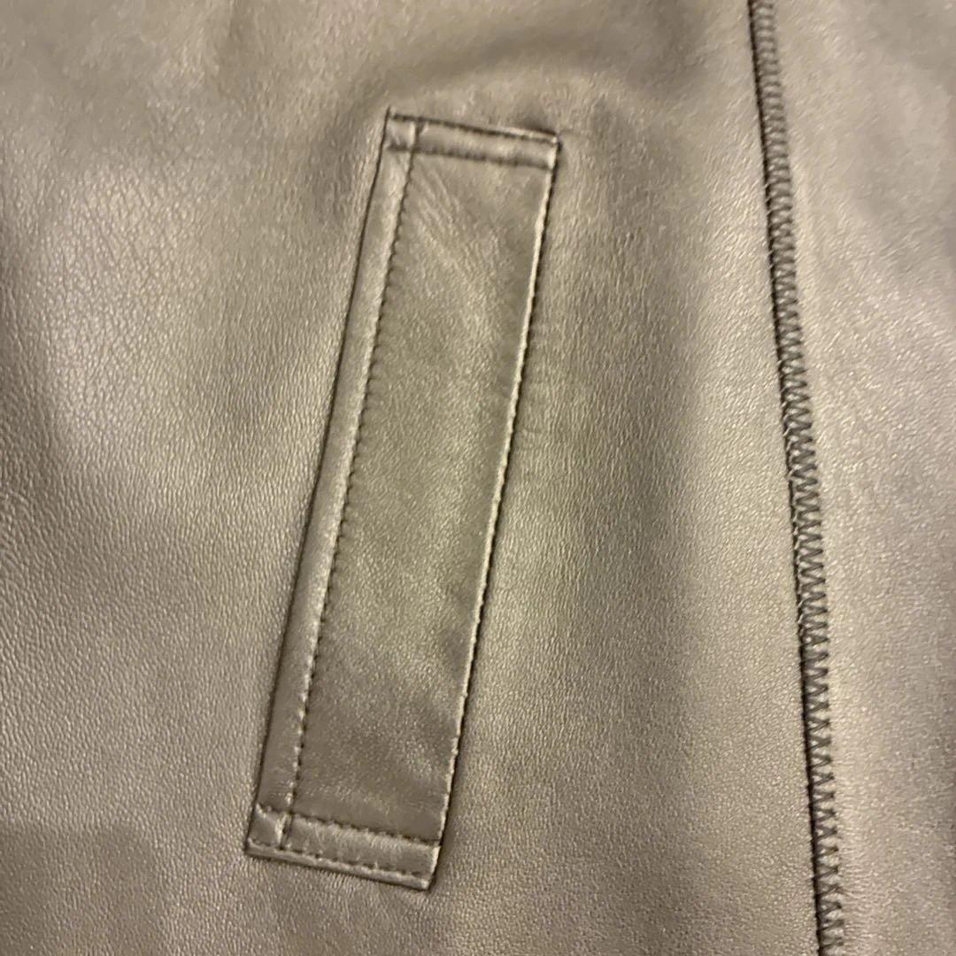 hope BALMAN レザージャケット ブルゾン ラムレザー 17号