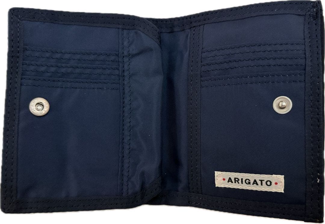 PORTER×BLUE BLUE ウォレット　インディゴ　ナイロン　コンビ