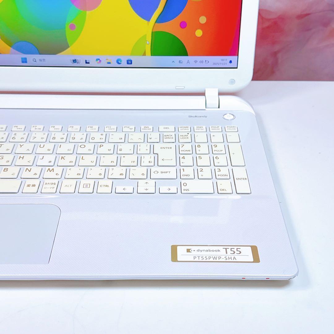 新品爆速SSD✨windows11 カメラ ノートパソコン オフィス 高性能i3