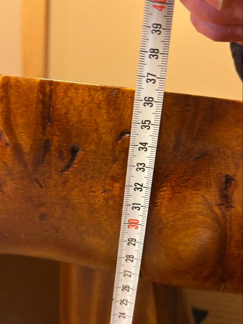 ち*ー様 【O-1288】一枚板 座卓 机 テーブル 昭和レトロ アンティーク