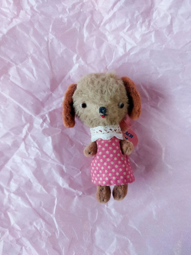 K*H様 アーティストベア　PEACH JAM　小さなワンちゃん
