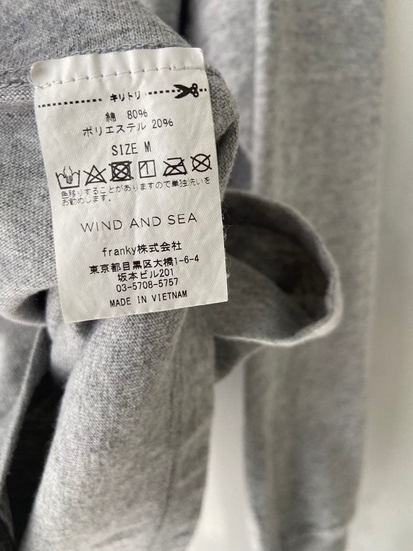 ケンタッキー　ウィンダンシー コラボロングスリーブ Tシャツグレー