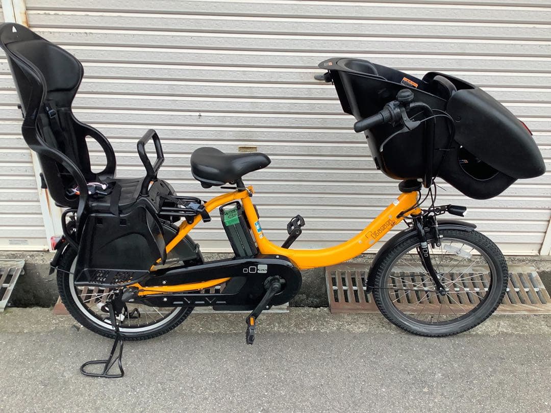 ヤマハ新機種電動アシスト自転車pasBabby20インチイエローアルミボディー