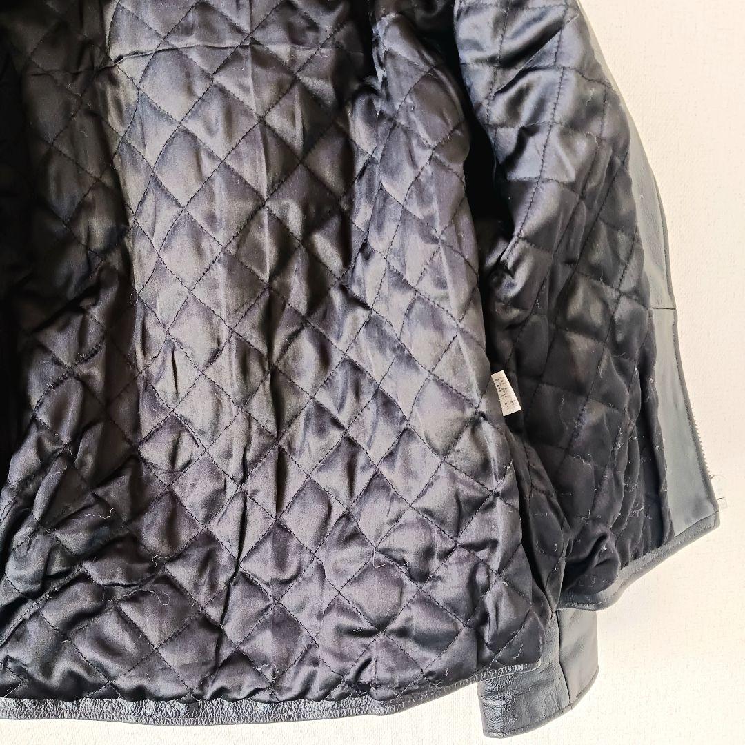 HELL CAT PUNKS ダブルライダースジャケット　牛革　ブラック　y2k