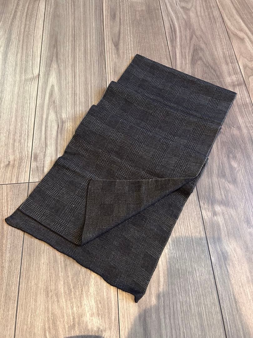 brioni 新品未使用 マフラー ストール ウール シルク