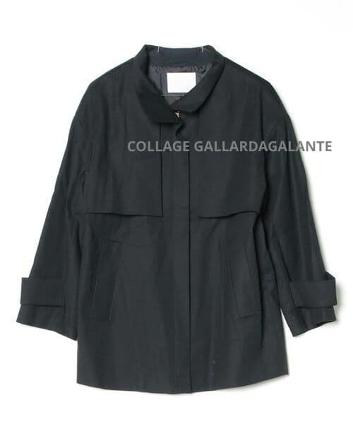 【新品タグ付】コラージュガリャルダガランテ コットン ボイルダブルクロスコート