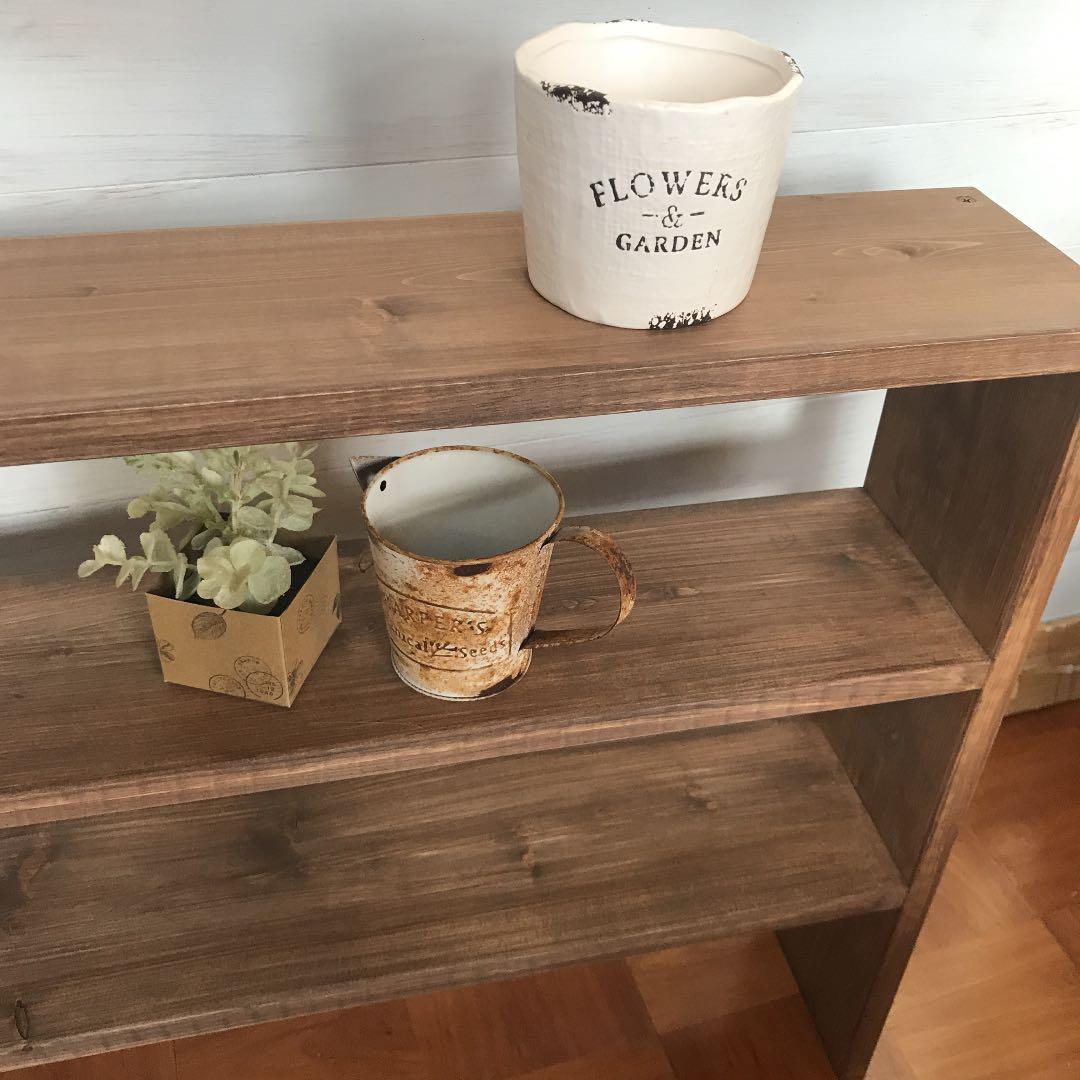 シェルフ 飾り棚 幅60cm パイン材