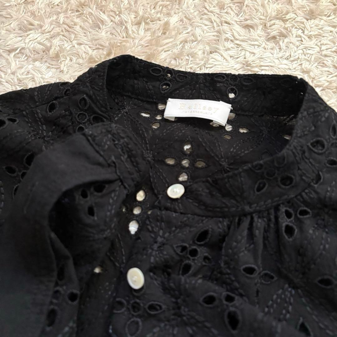 24SS✨ボールジィ ロロンフラワーエンブロイダリー フレンチスリーブブラウス