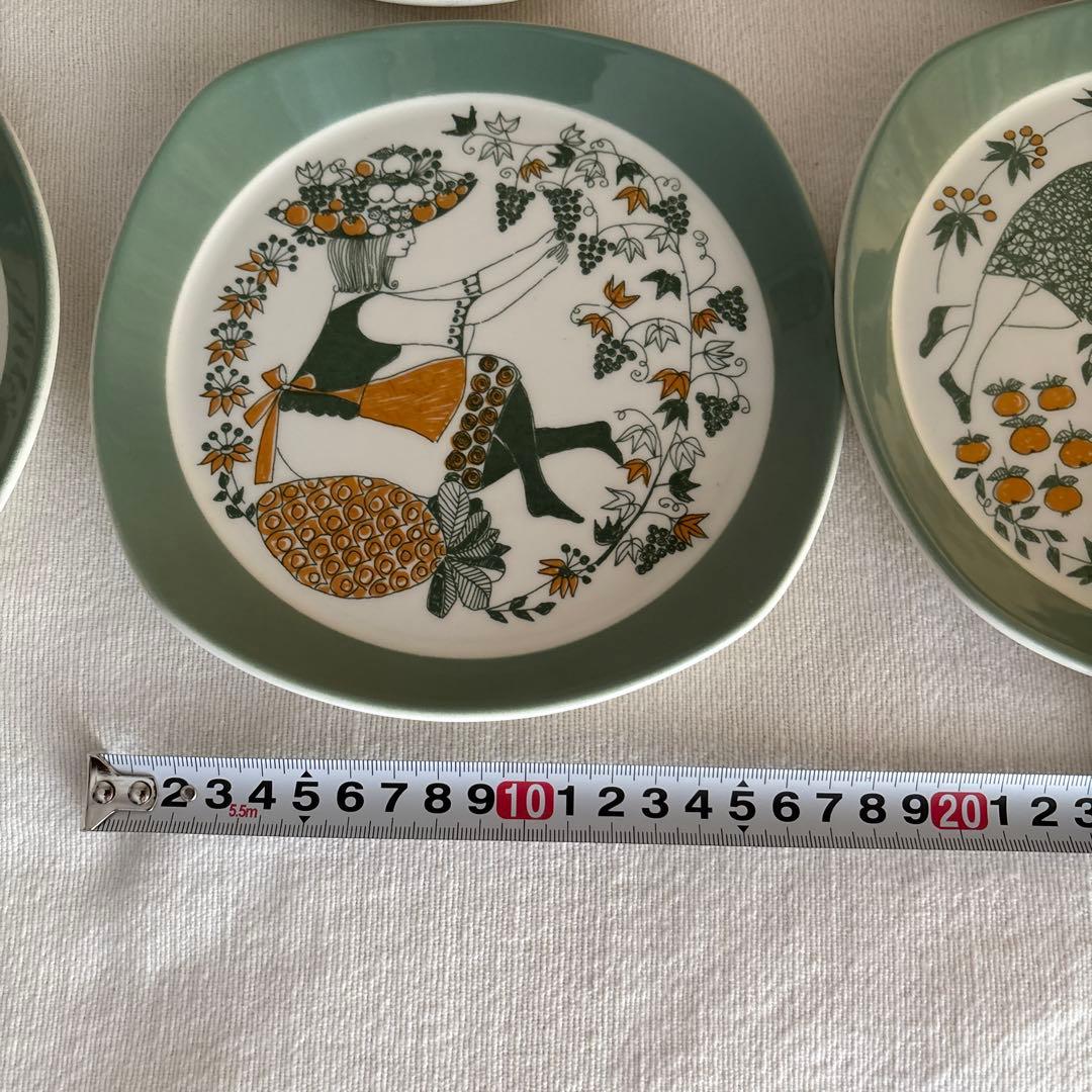 フィッギオ Figgjo シシリア Sicilia プレート6枚セット