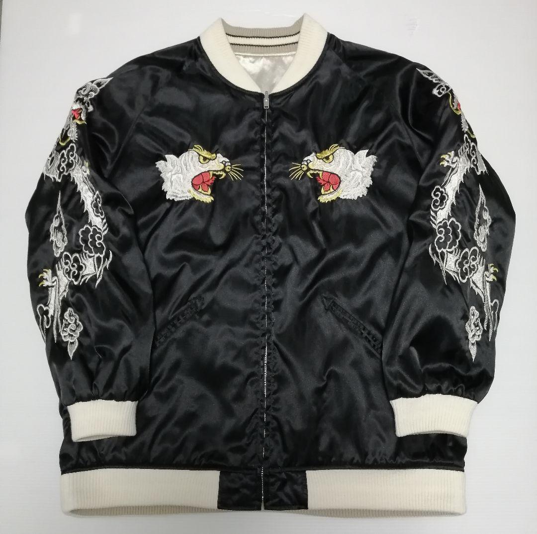 Stussy 25th Anniversary 龍虎 スカジャン　サイズ:M