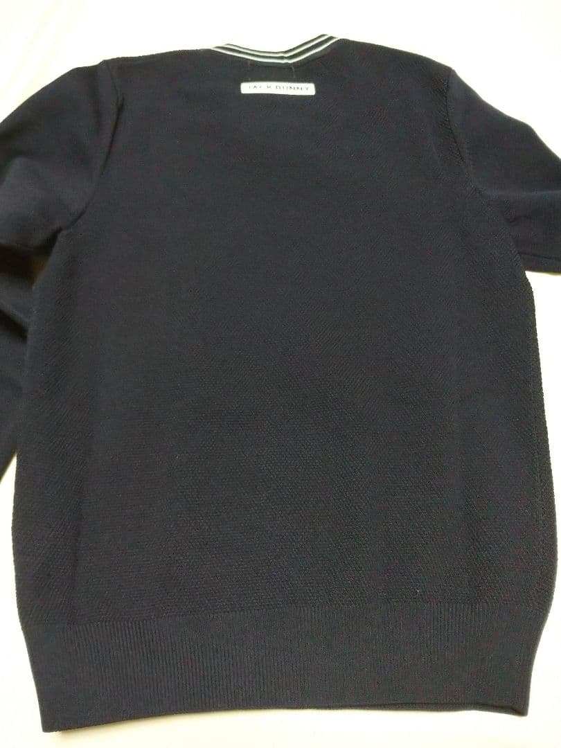 00サイズXS ネイビー セーター レディースゴルフウェア 新品 ジャックバニー