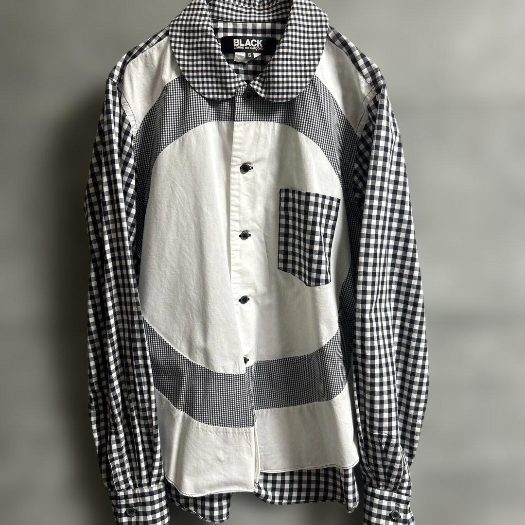 BLACK Comme des Garçons チェック柄シャツ S