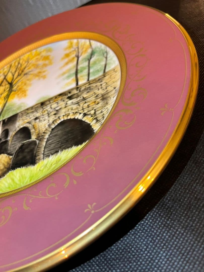 ハンドペイント　風景画