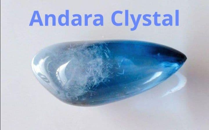 1点もの 希少中の 希少 アンダラクリスタル エレスチャルサファイア・結晶 入り