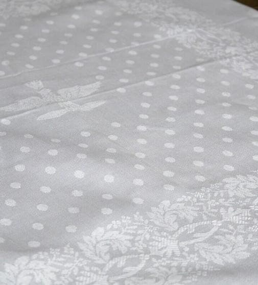 1950年代 イタリア空軍 テーブルクロスとナプキンセット 刺繍