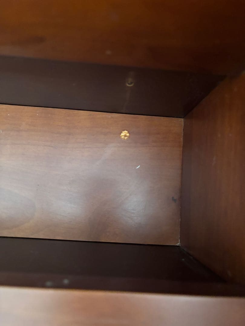 【今週末迄！(3/29)】アンティーク風ドレッサー　(椅子付き)