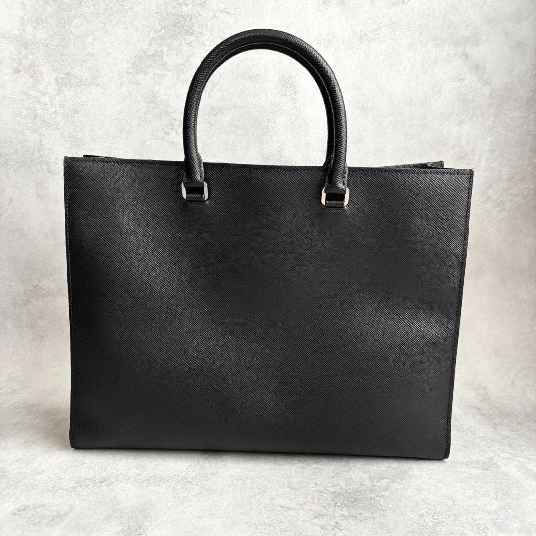 コメント割引適用済み!PRADA 2025最新/現行 レザー トートバッグ