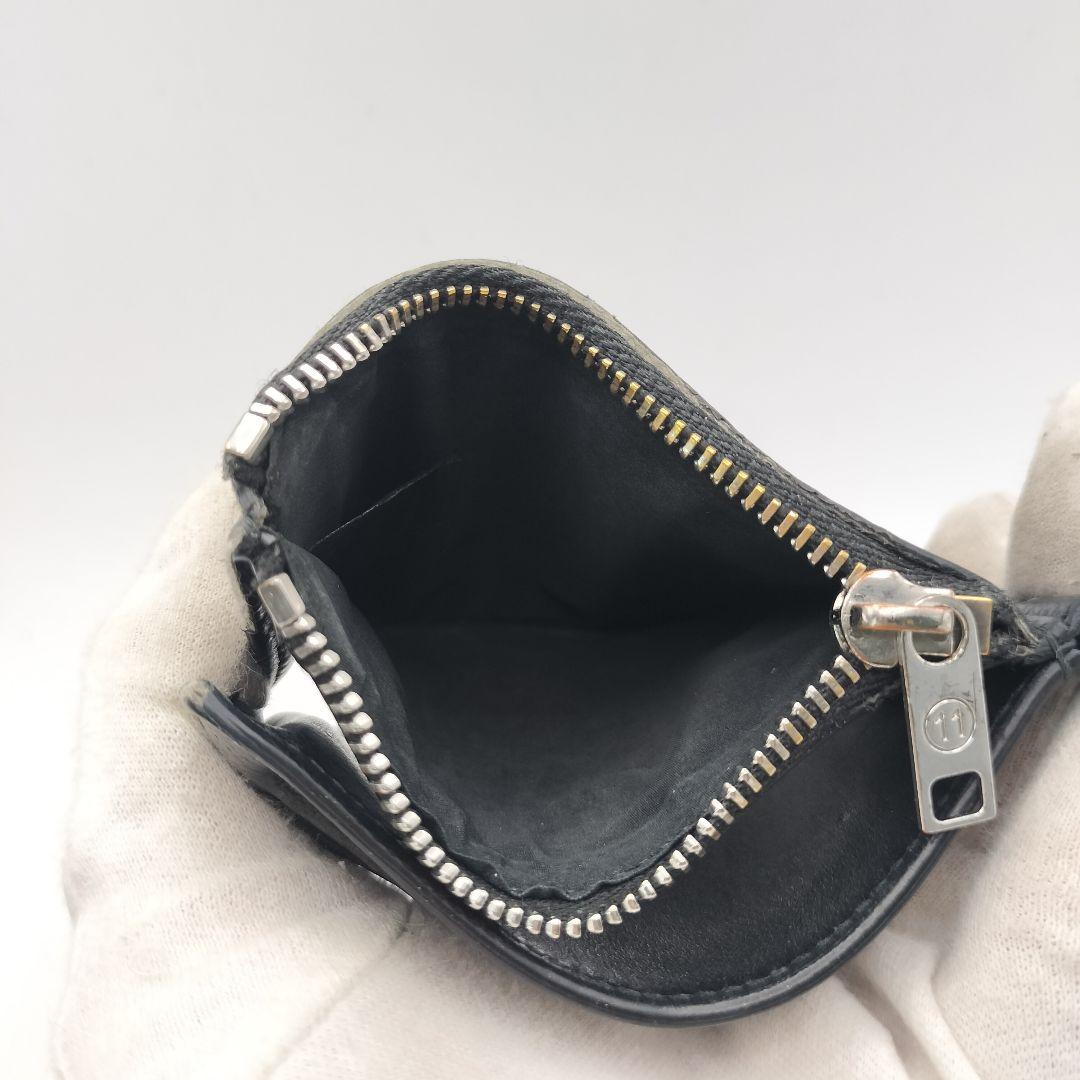 メゾンマルジェラ　マネークリップ　折財布　財布　ブラック