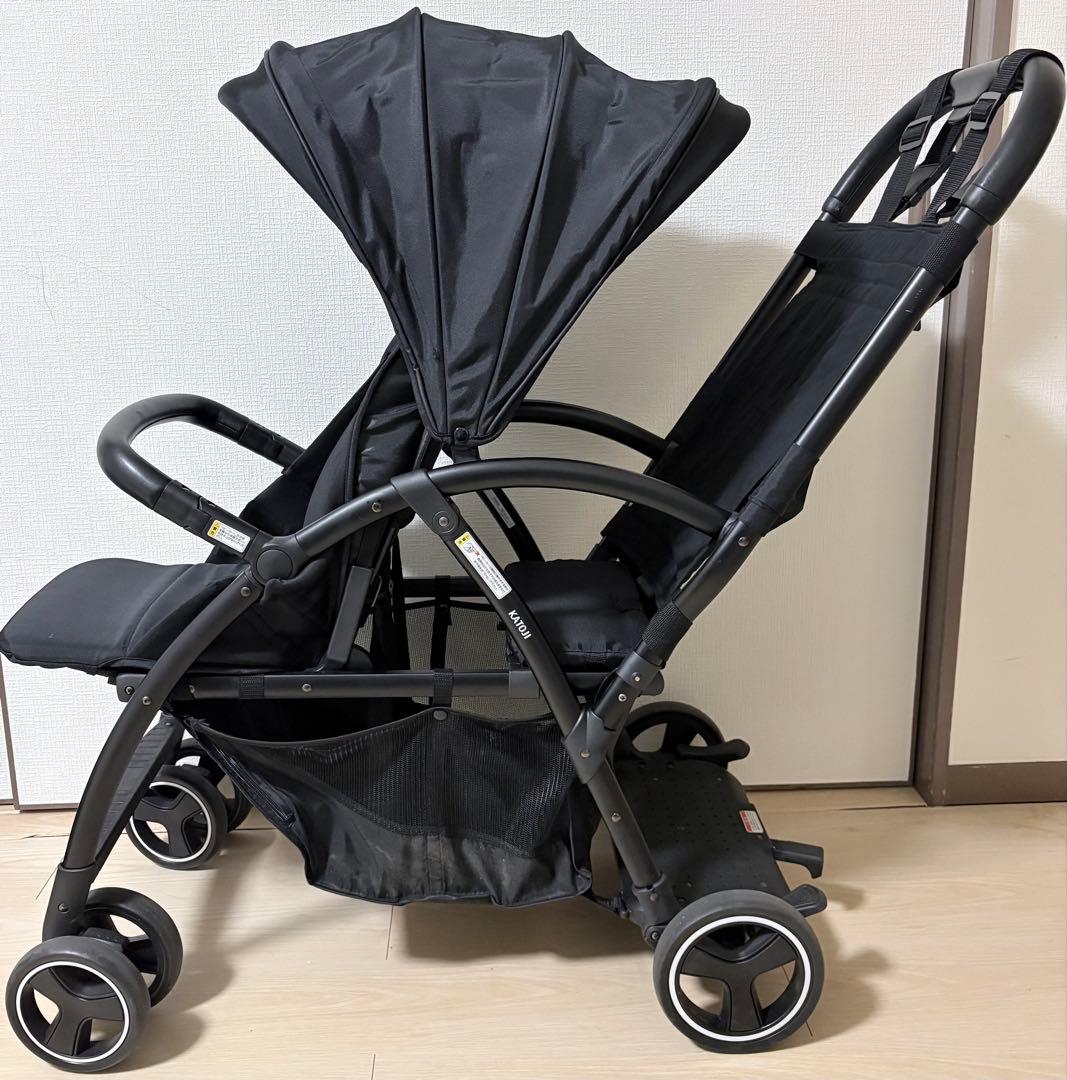 KATOJI カトージ 2シーター 2人乗りベビーカー 2seater シート付