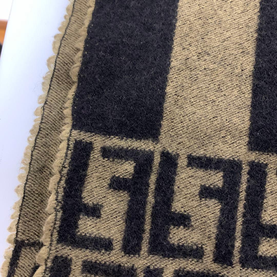 フェンディ セレブ 高級 レトロ ヴィンテージ ストール 羽織り ユニセックス