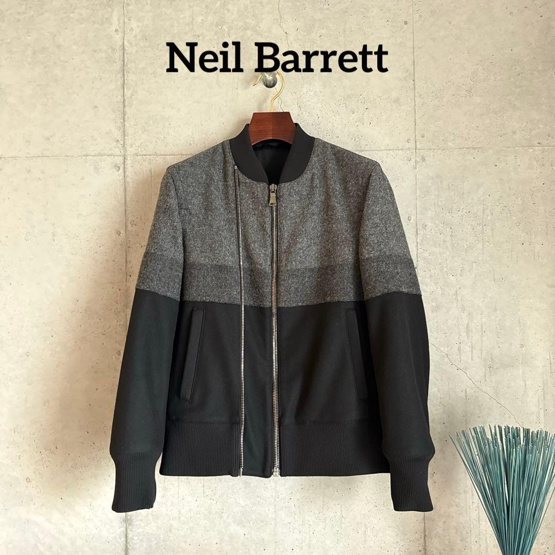 ジャケット・アウター Neil Barrett Wool Bomber Jacket M
