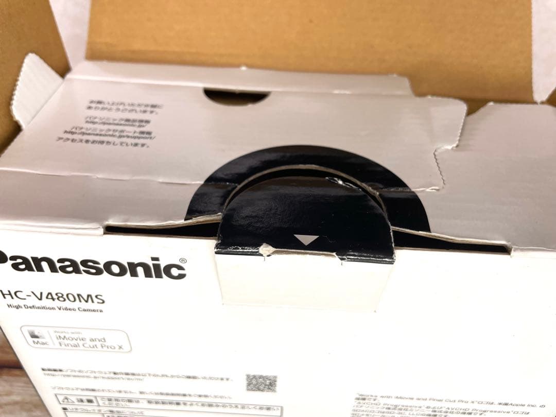 Panasonic デジタルハイビジョンカメラ HC-V480MS