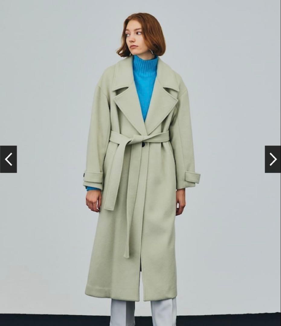 unided tokyo サイドスリットビッグカラーコート