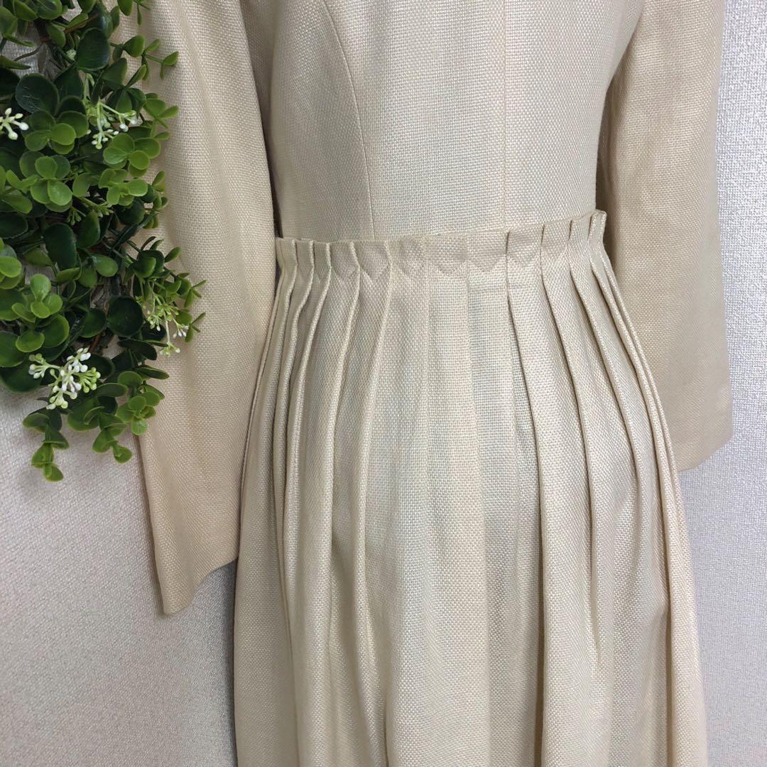 Sybillaシビラの麻とコットンの薄手のライトコートM