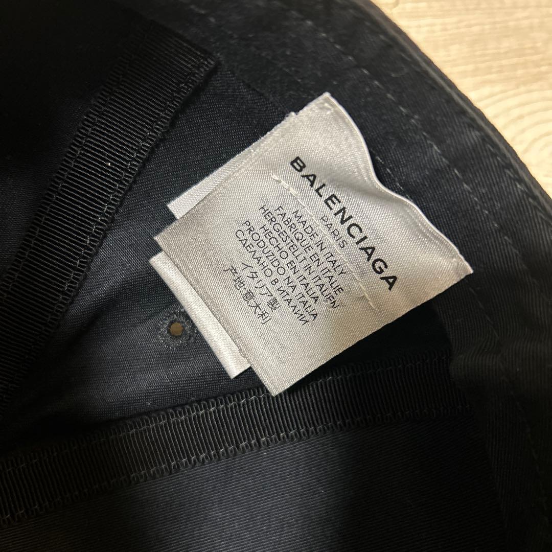 BALENCIAGA CAP ブラック　L58