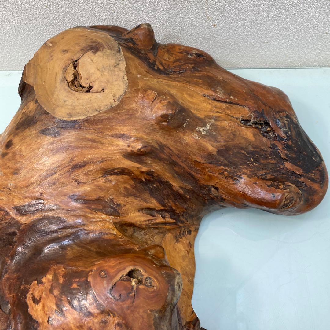 ☆茶台　花台　自然木　欅製☆