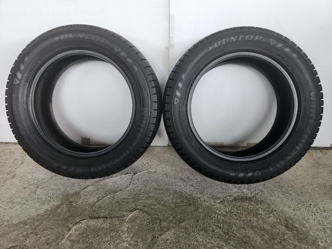 送料込☆2021年製ダンロップ タイヤ205/55R16日本製☆2本