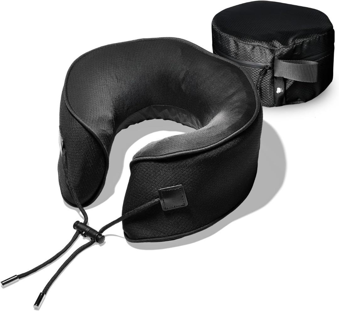 ヒツジのいらないネックピロー ブラック