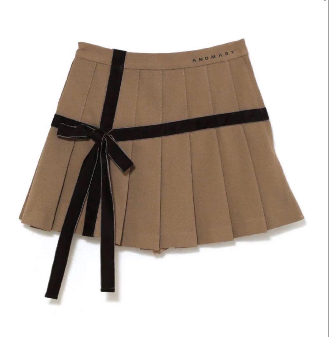 【最安値】 Valentine ribbon mini skirt Sサイズ