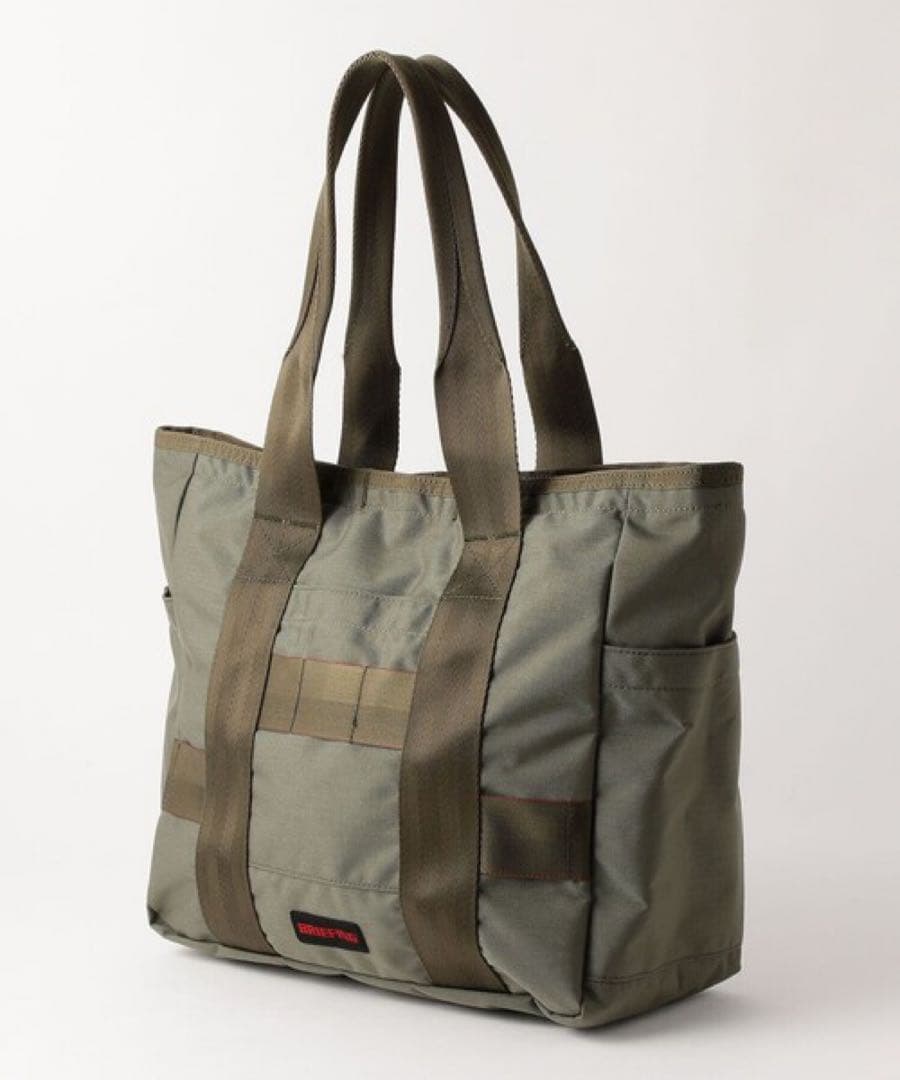 【美品】 BRIFING オリーブ トートバッグ