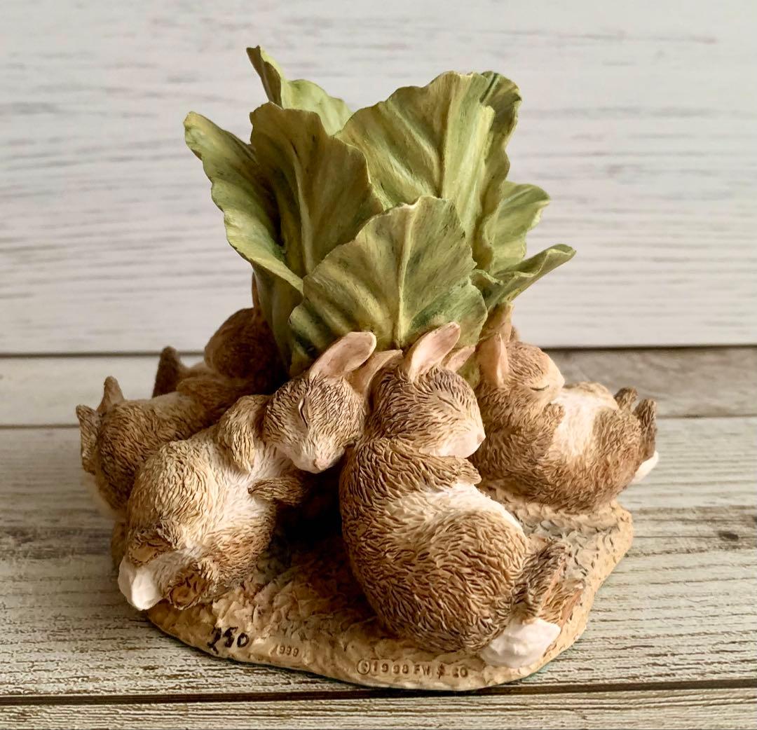 【難あり】フロプシーのこどもたち 限定版 希少 フィギュリン ピーターラビット