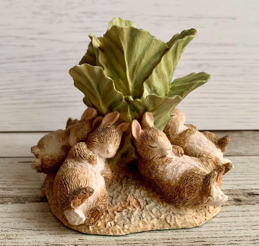 【難あり】フロプシーのこどもたち 限定版 希少 フィギュリン ピーターラビット