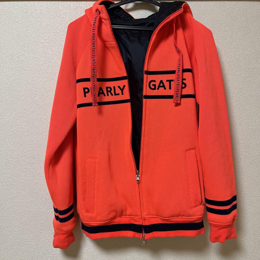 【値下げ】PEARLY GATES リバーシブル　フード付きジャケット