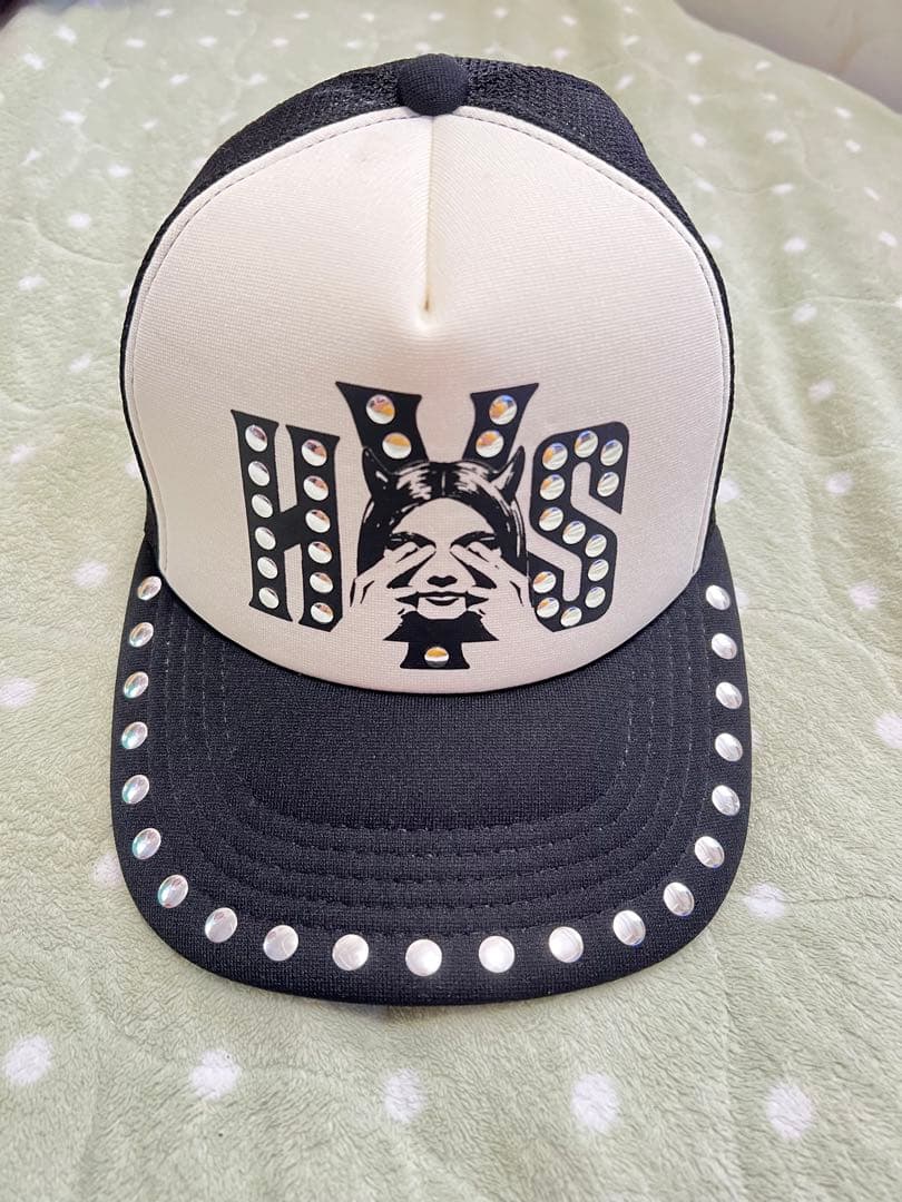 s*n様 ヒステリックグラマー SEE NO EVIL スタッズメッシュキャップ