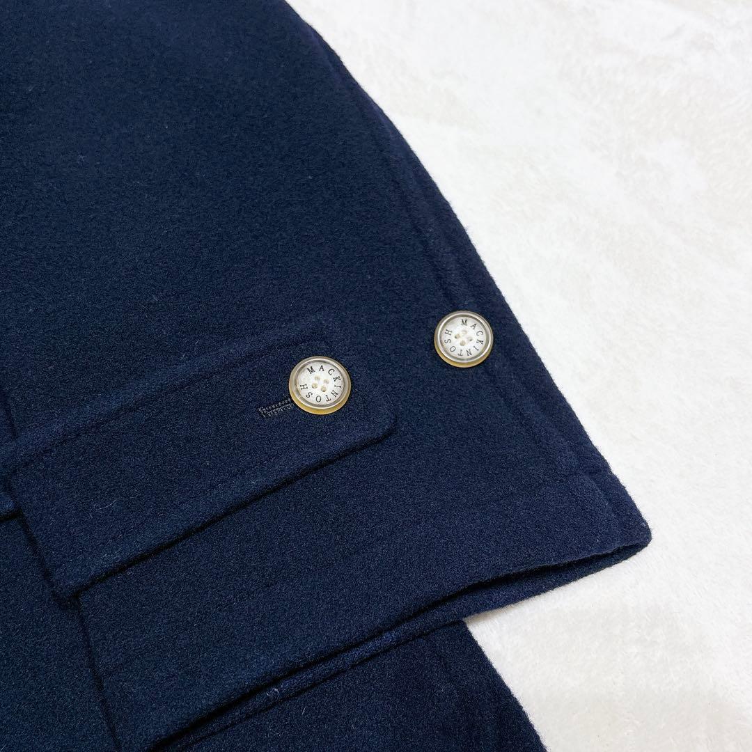 未使用級美品✨　マッキントッシュ　ロンドン　ダッフルコート　ネイビー　46 3L