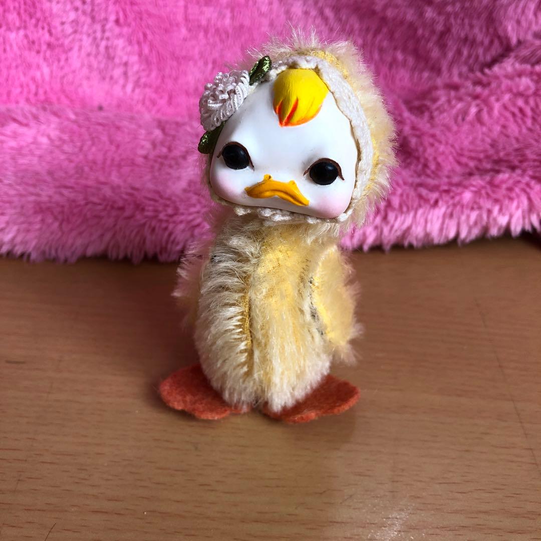 福寿ドール　アヒル　ポケットウサギ