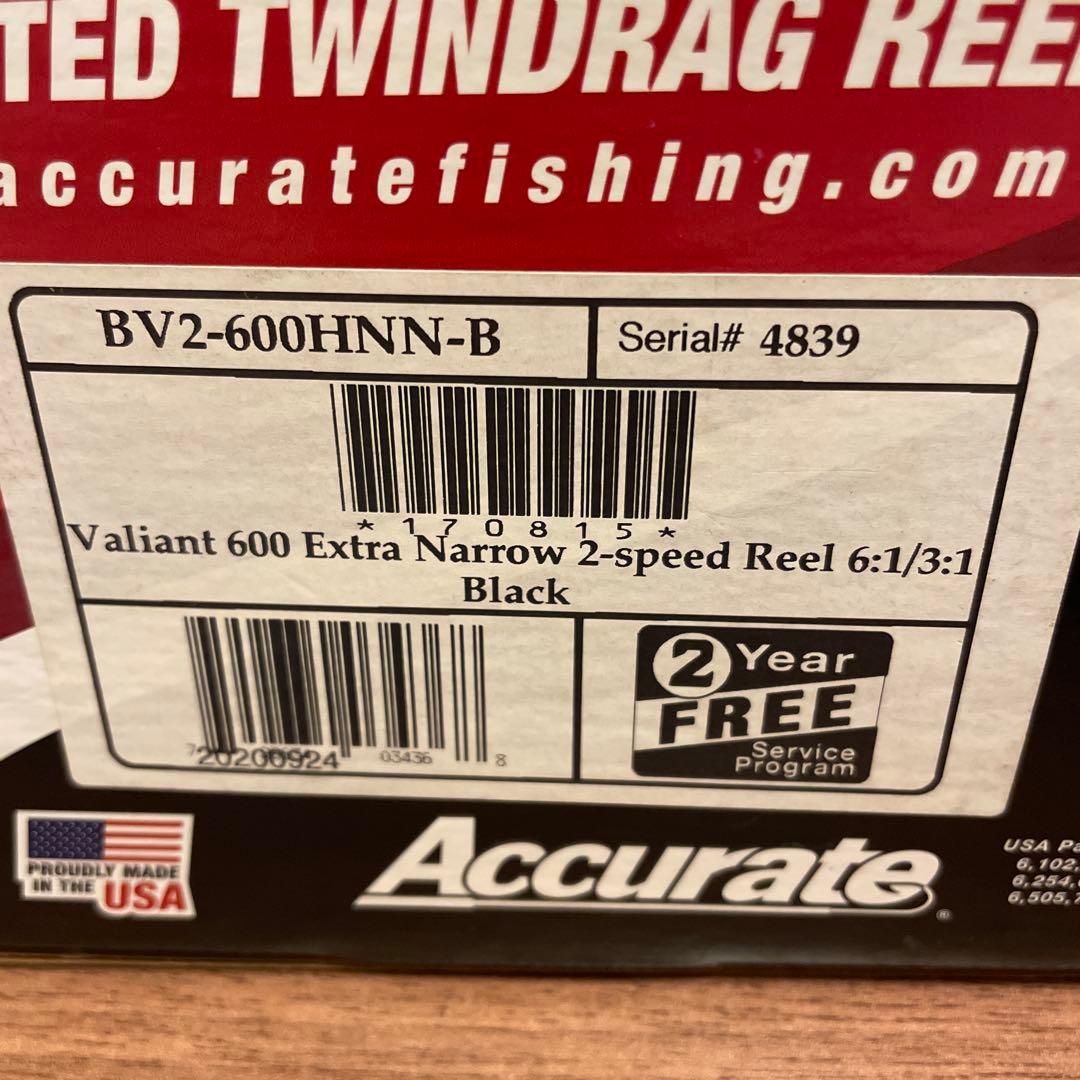 は*つ様 アキュレートバリアントAccurate Valiant BV2-600