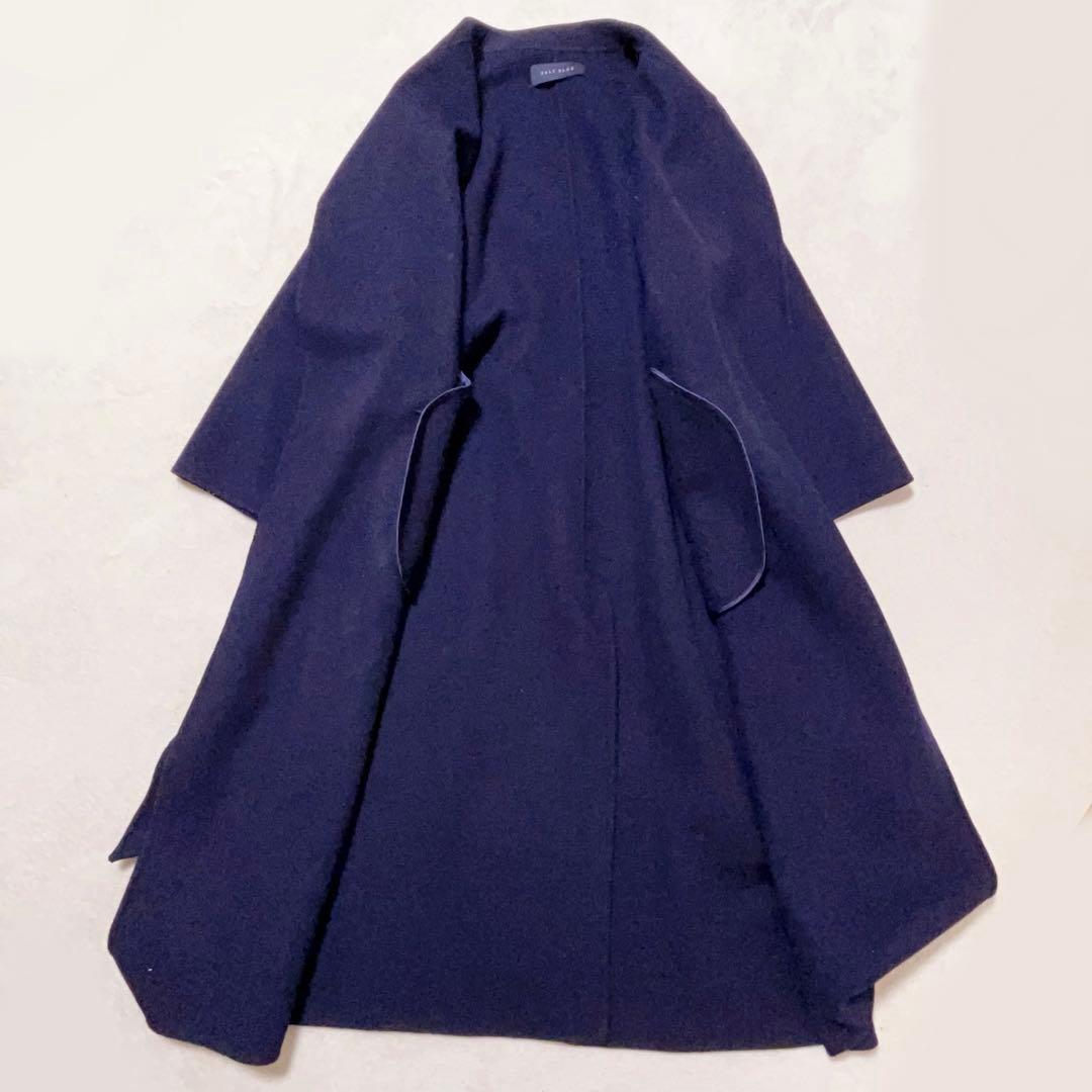 sarry 　　salt ロングコート 　ネイビー　Mサイズ ソルト