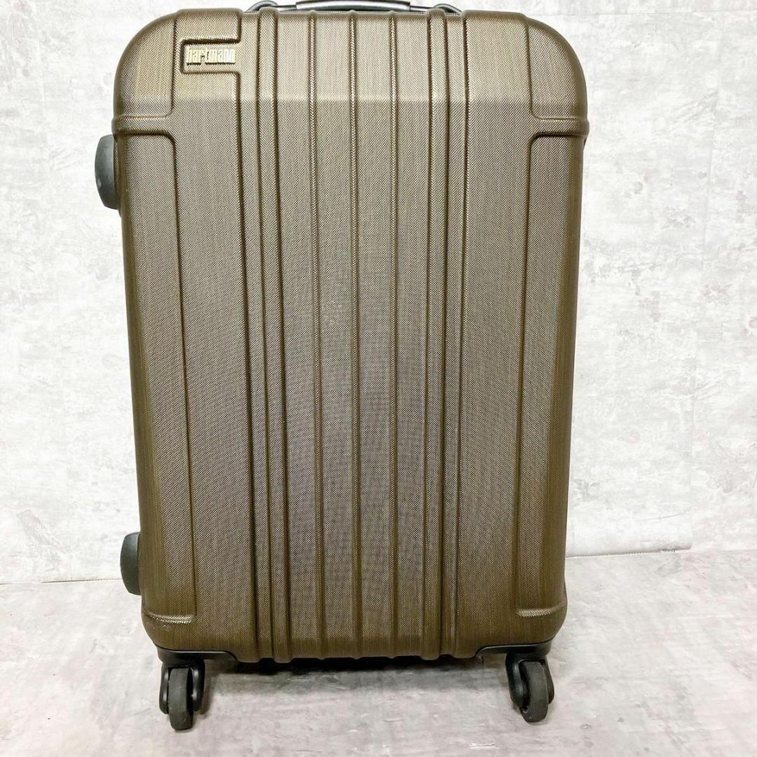 【極美品】ハートマン スーツケース キャリーバッグ シャンパンゴールド 4輪