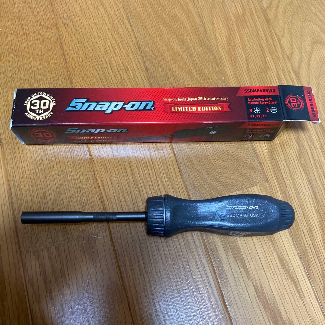 スナップオン 30周年記念モデル ラチェットドライバー　SSDMR4BSJ30