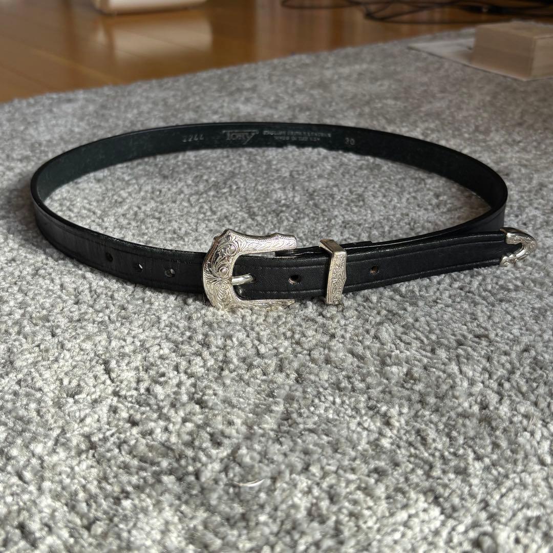 TORY LEATHERトリーレザー 3/4インチウエスタンベルト