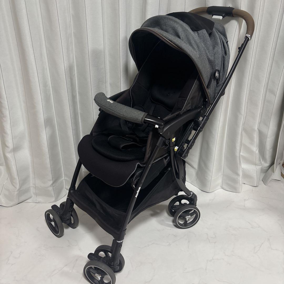 アップリカ ラクーナクッションフリー　2141889 グレー　ベビーカー