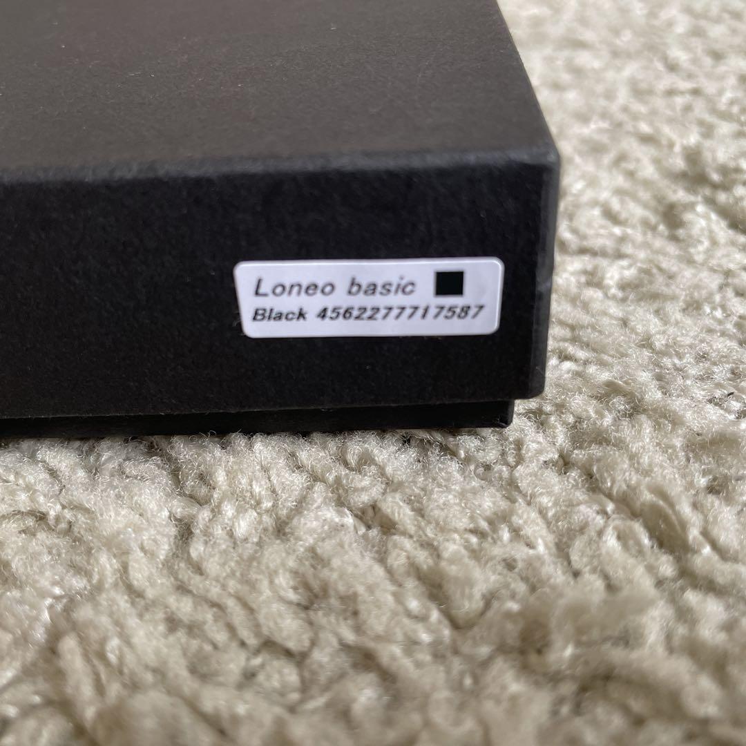 【新品未使用】 LONEO ロネオ 長財布 ブラック レザーウォレット
