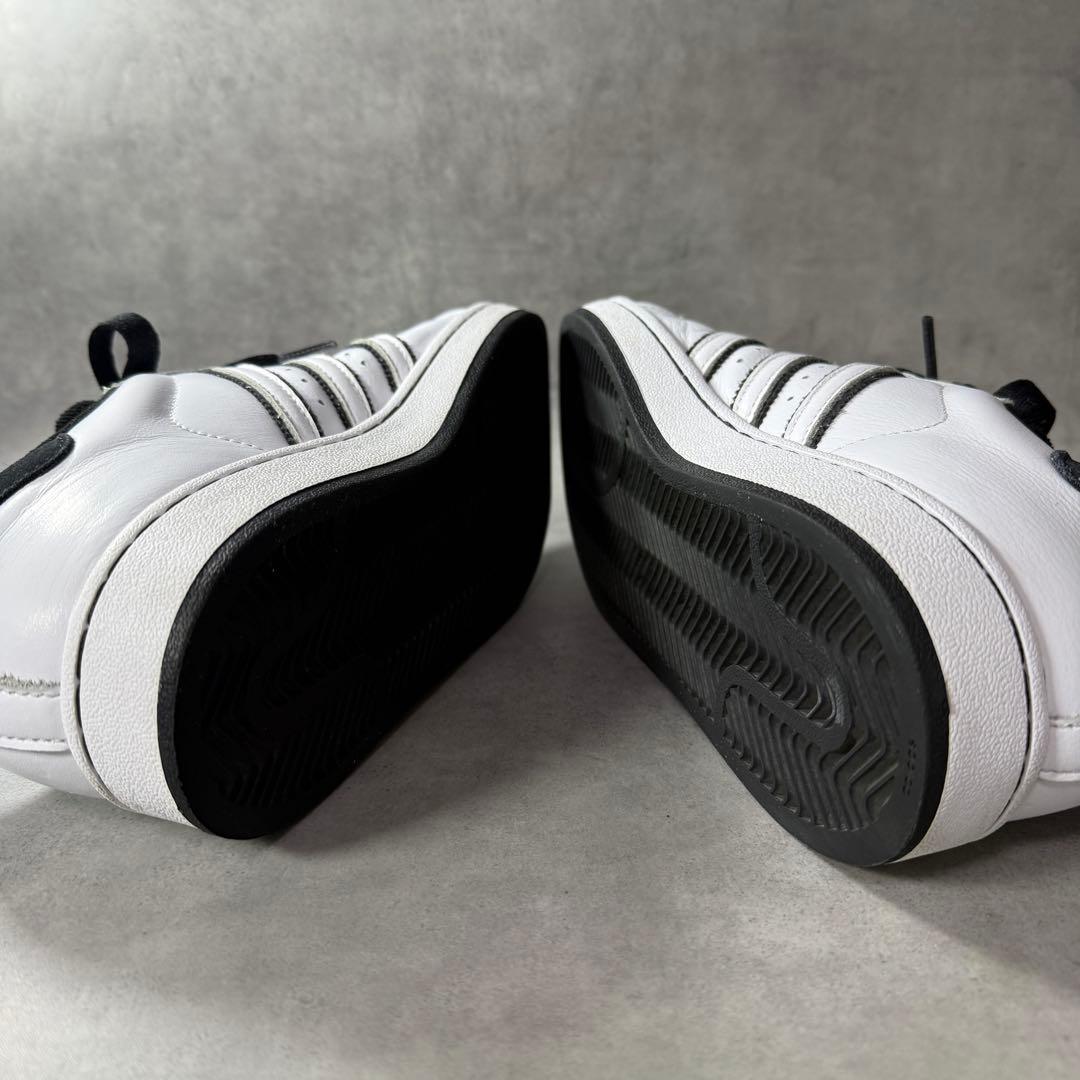 アディダス スーパースター II レザー ホワイト ブラック 26.5 人気