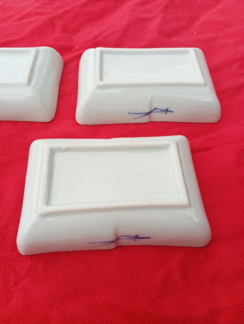 古伊万里　小皿　角皿　５枚